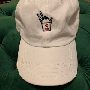 Petals and Peacocks Take Out Hat